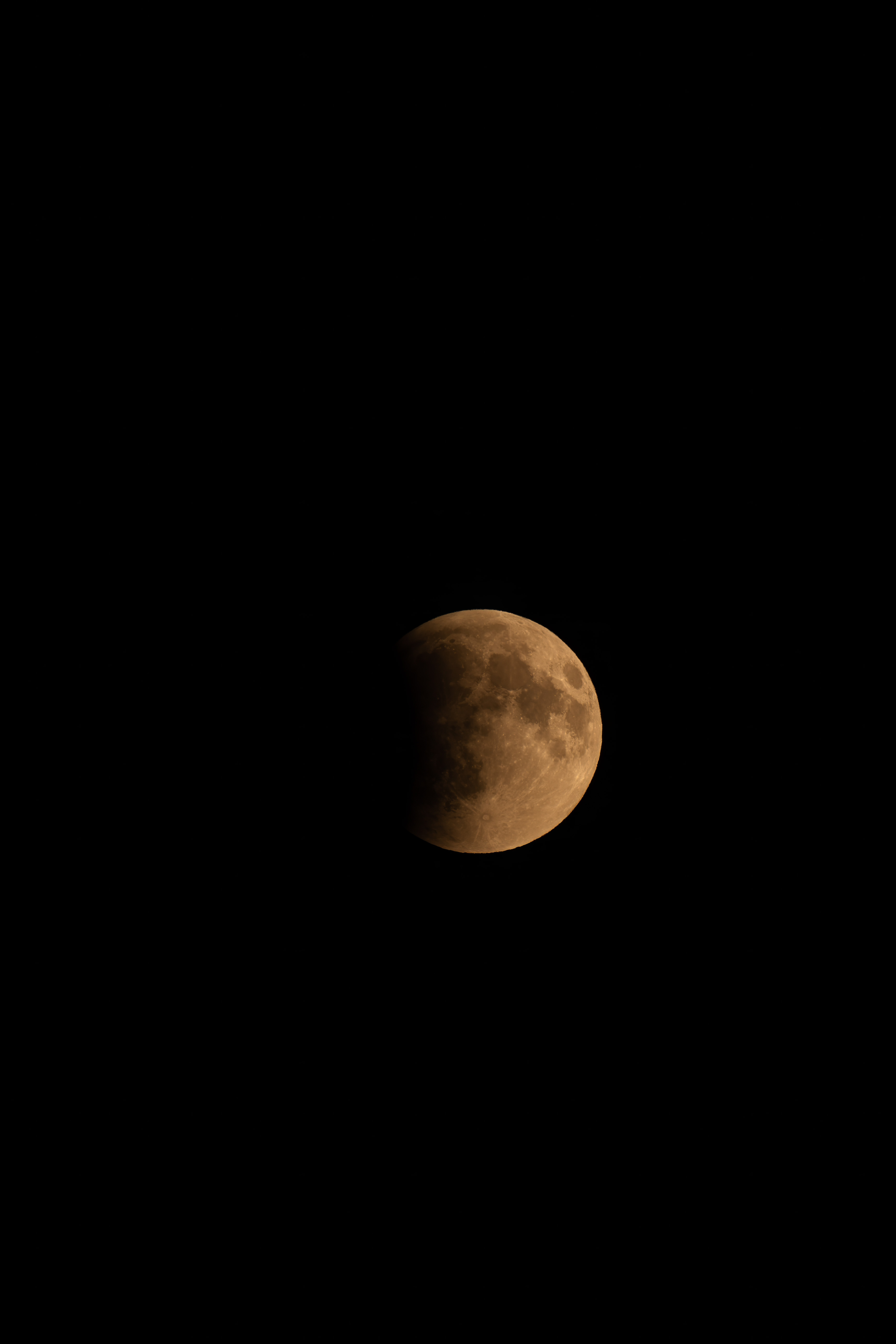 Phase III of the lunar eclipse on 16 May 2022